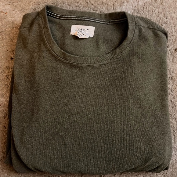 “RARE” Men's Boston Traders Classic Green Sweatshirt Large - Picture 7 of 9